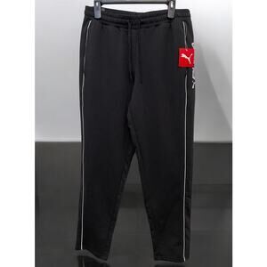 NEW PUMA Men's Unity Pants Black Sweatpants Size Large Activewear Joggers